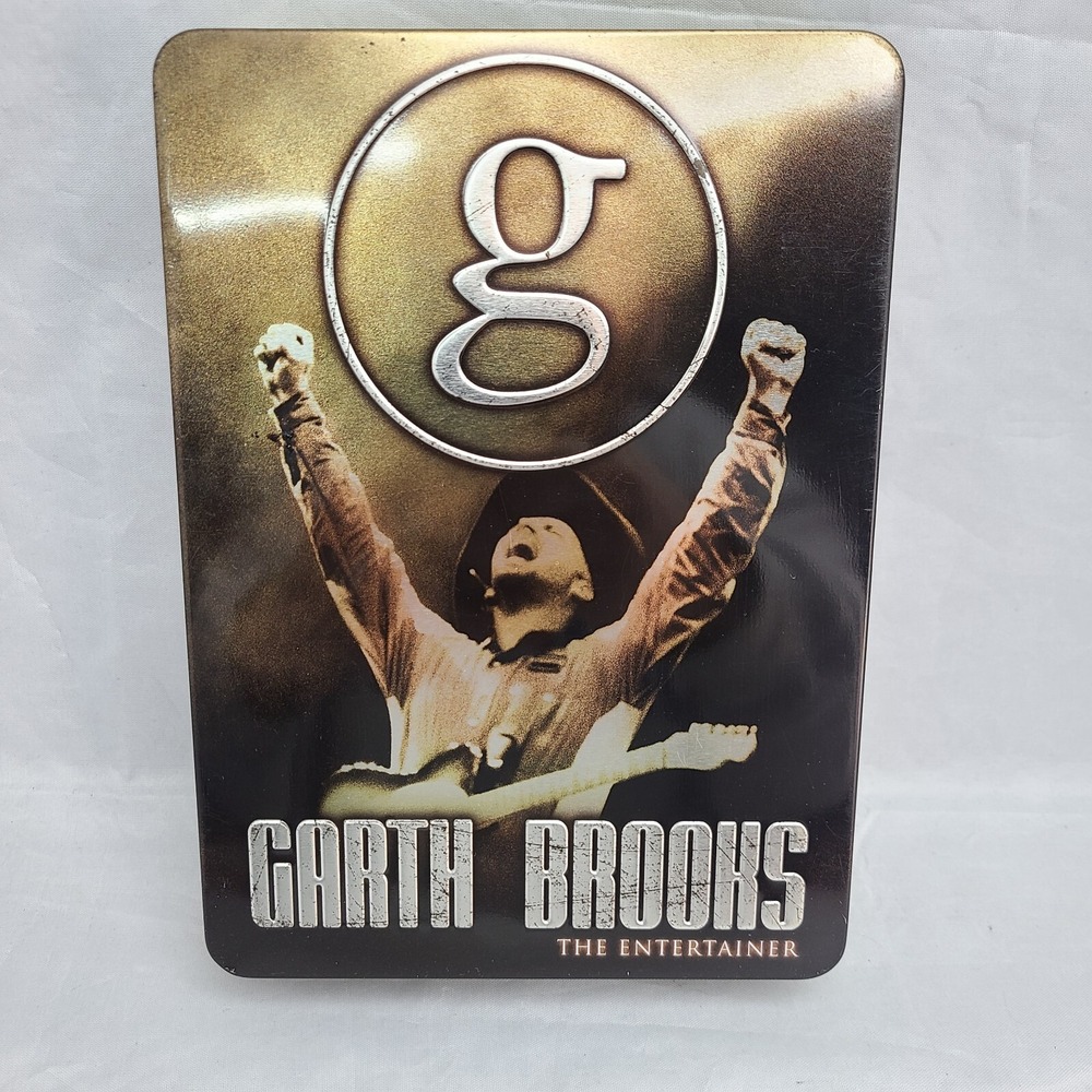 GARTH BROOKS The Entertainer (2006) 5 Disc DVD Tin Set Country Collectible Set